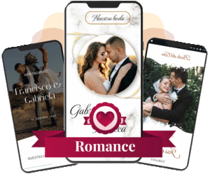 Invitación Digital Romance